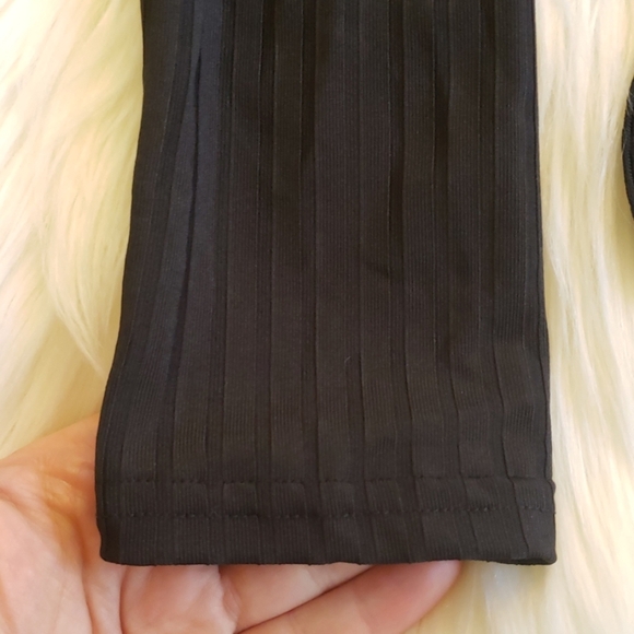 New Sexy Black Knitted Wrap Sweater - Picture 6 of 6